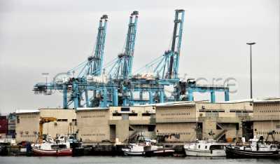 Terminal de contenedores en Algeciras