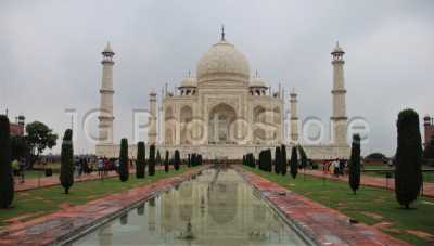 Reflections at Taj Mahal