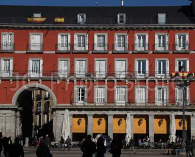 The Plaza Mayor of Madrid