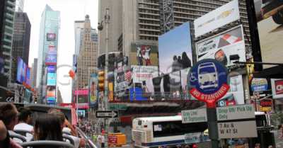 Times Square desde el bus turístico