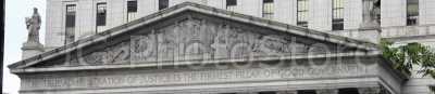 New York County Supreme Court frieze