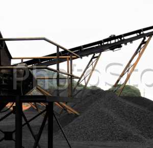Coal crushing and screening