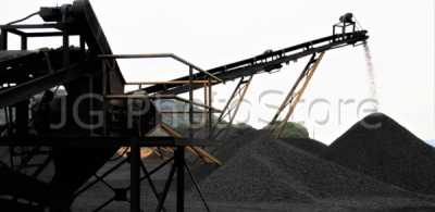 Coal crushing and screening