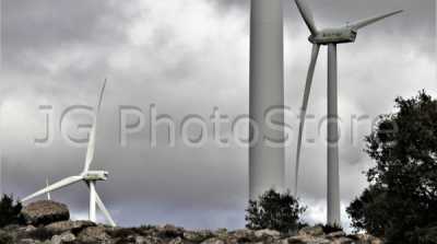 Wind mills in Soria
