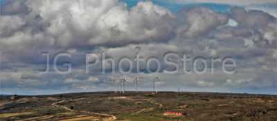 Wind farm near Medinaceli.