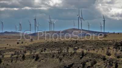 Wind farm in Medinaceli.