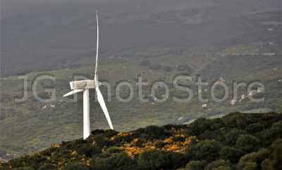 Wind energy. Strait of Gibraltar.
