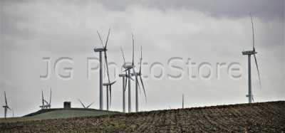 Wind mills towards Bolonia