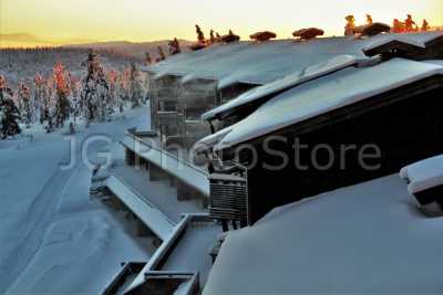 Veinte grados bajo cero en Noruega