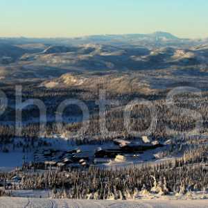 The ski resort of Norefjell