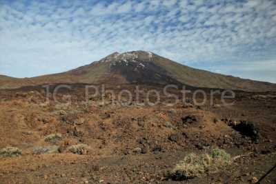 Mount Teide is the highest in Spain, with 3718 m hight