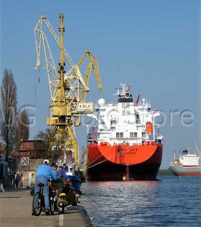 El puerto de Szczecin es la sede de la compañía naviera más importante de Polonia.