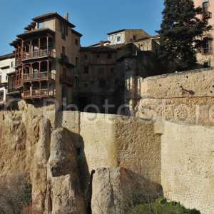 Casas colgadas de Cuenca construidas en los siglos XV y XVI