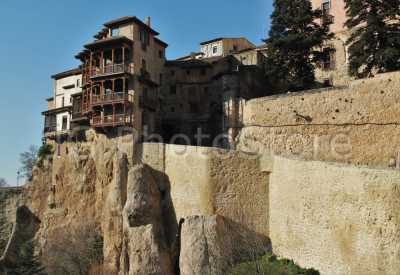 Hanging houses of Cuenca built in the XV and XVI Centuries.