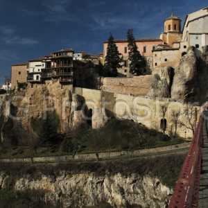 Muros y paredes de piedra en Cuenca.